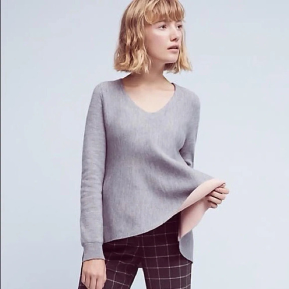 Anthropologie Atelier Camille Robine Swing Long Sleeve Top size medium - Picture 1 of 8